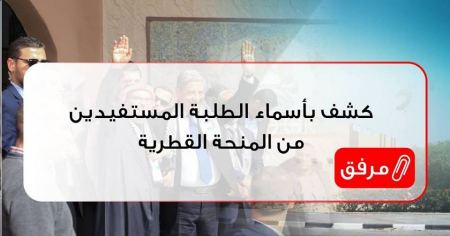 جامعة الأقصى : أسماء الطلبة الحاصلين على المنحة القطرية 