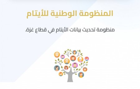 منظومة تحديث بيانات الأيتام في قطاع غزة عبر وزارة التنمية الإجتماعية